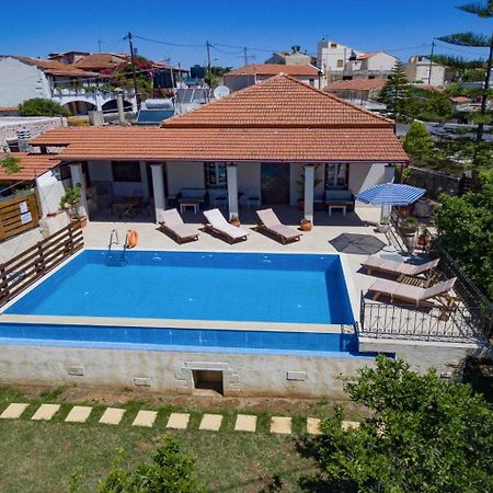 Villa Maro Large Private Pool Ac Wifi Kefalas Ngoại thất bức ảnh